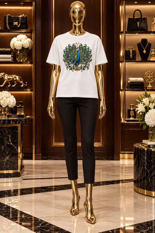 Peacock Celestial Unisex Tee