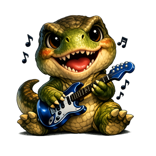 Rockin' T-Rex Kids Jersey T-Shirt
