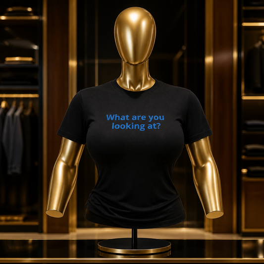 What Are You Looking At? Funny Graphic Tee