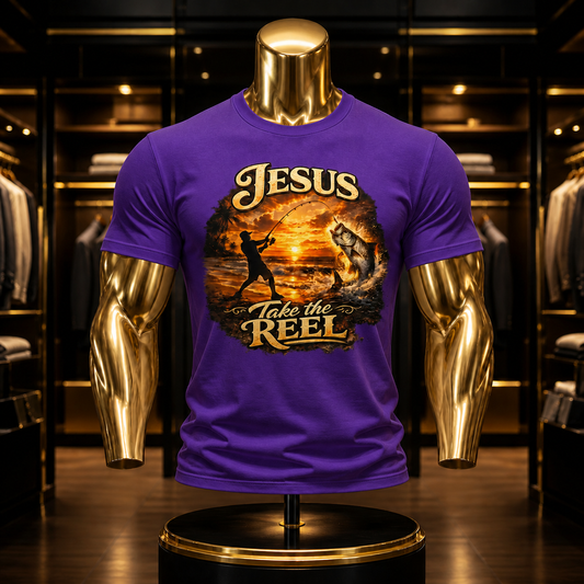Jesus Take the Reel Unisex classic tee