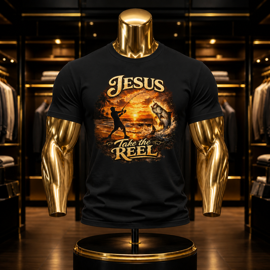 Jesus Take the Reel Unisex classic tee