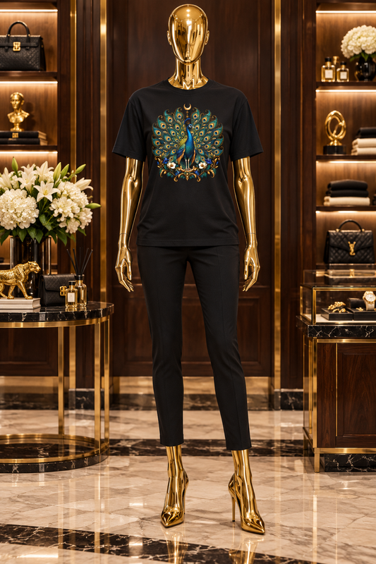 Peacock Celestial Unisex Tee