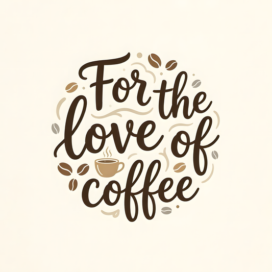 For the Love of Coffee Eco Tote Bag