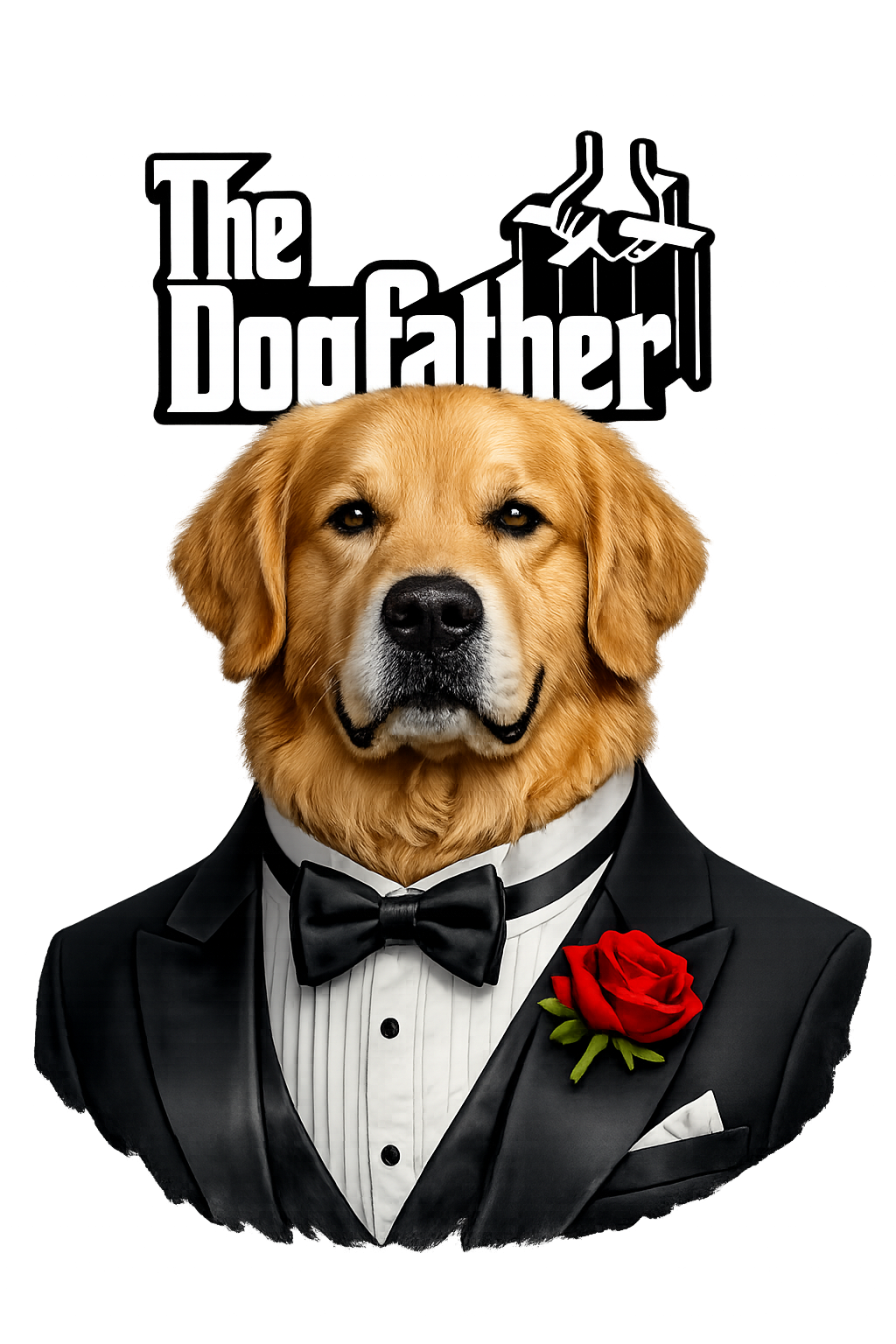 Golden Retriever Dogfather Unisex classic tee