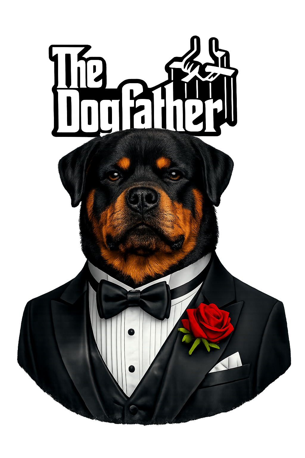 Rottweiler Dogfather Unisex classic tee