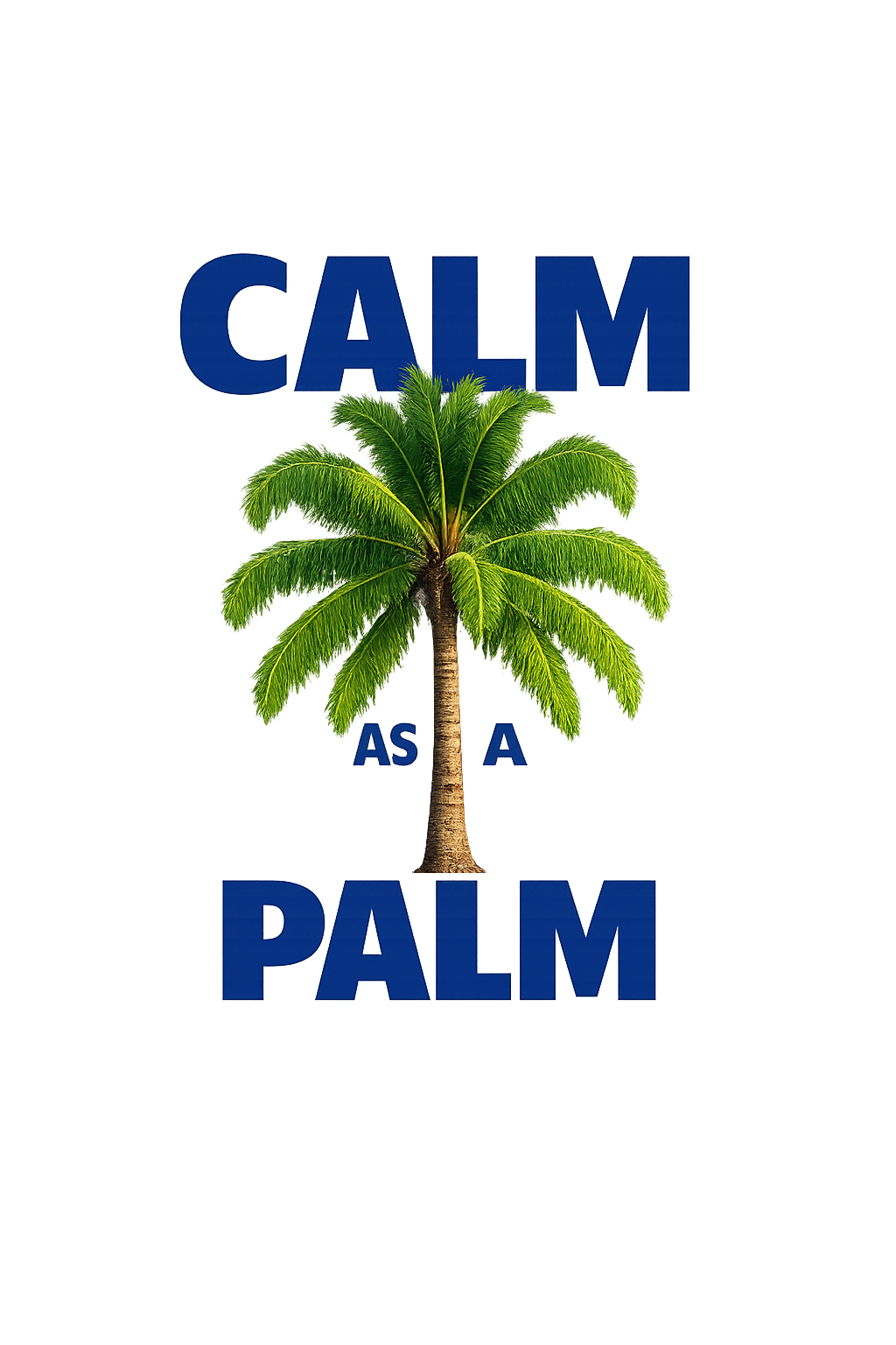 Calm as a Palm Unisex classic tee