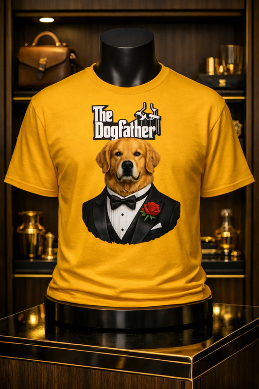 Golden Retriever Dogfather Unisex classic tee