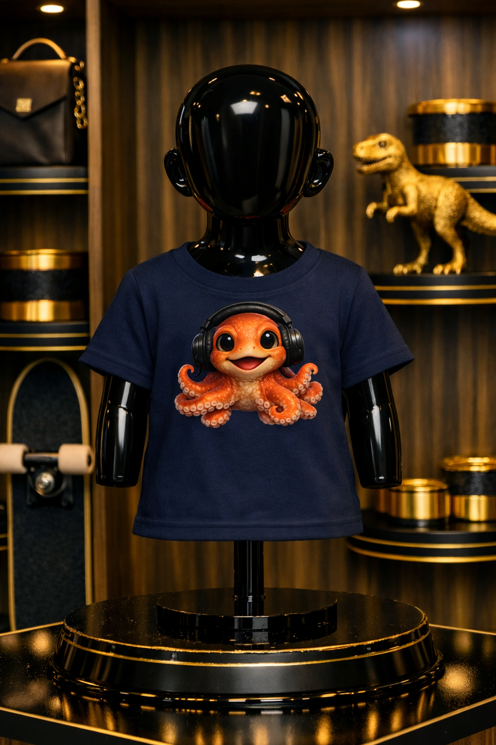 Baby Octopus Toddler jersey t-shirt