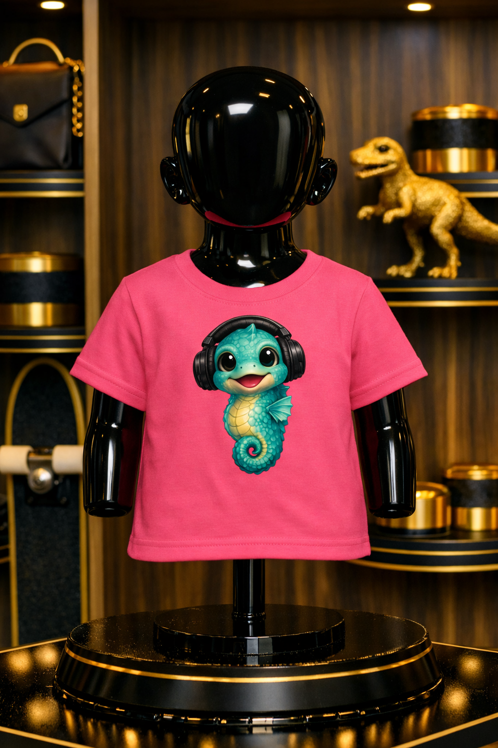 Baby Sea Horse KIds jersey t-shirt