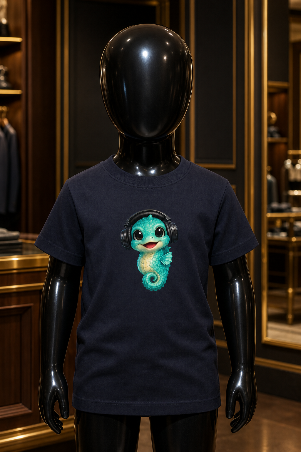 Baby Sea Horse KIds jersey t-shirt