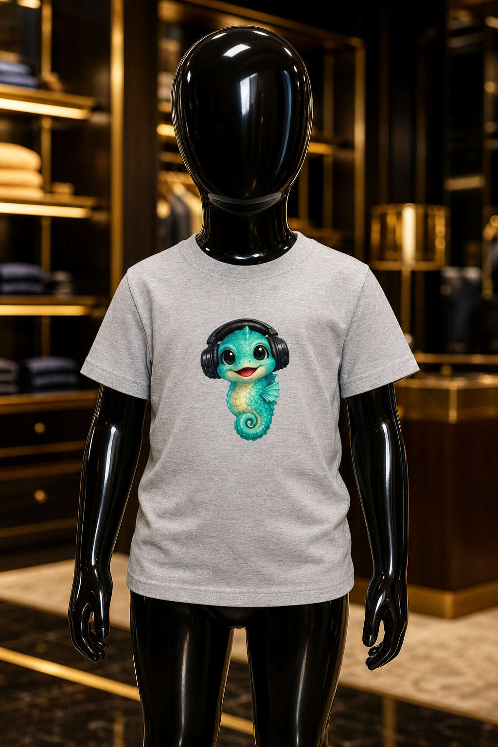 Baby Sea Horse KIds jersey t-shirt