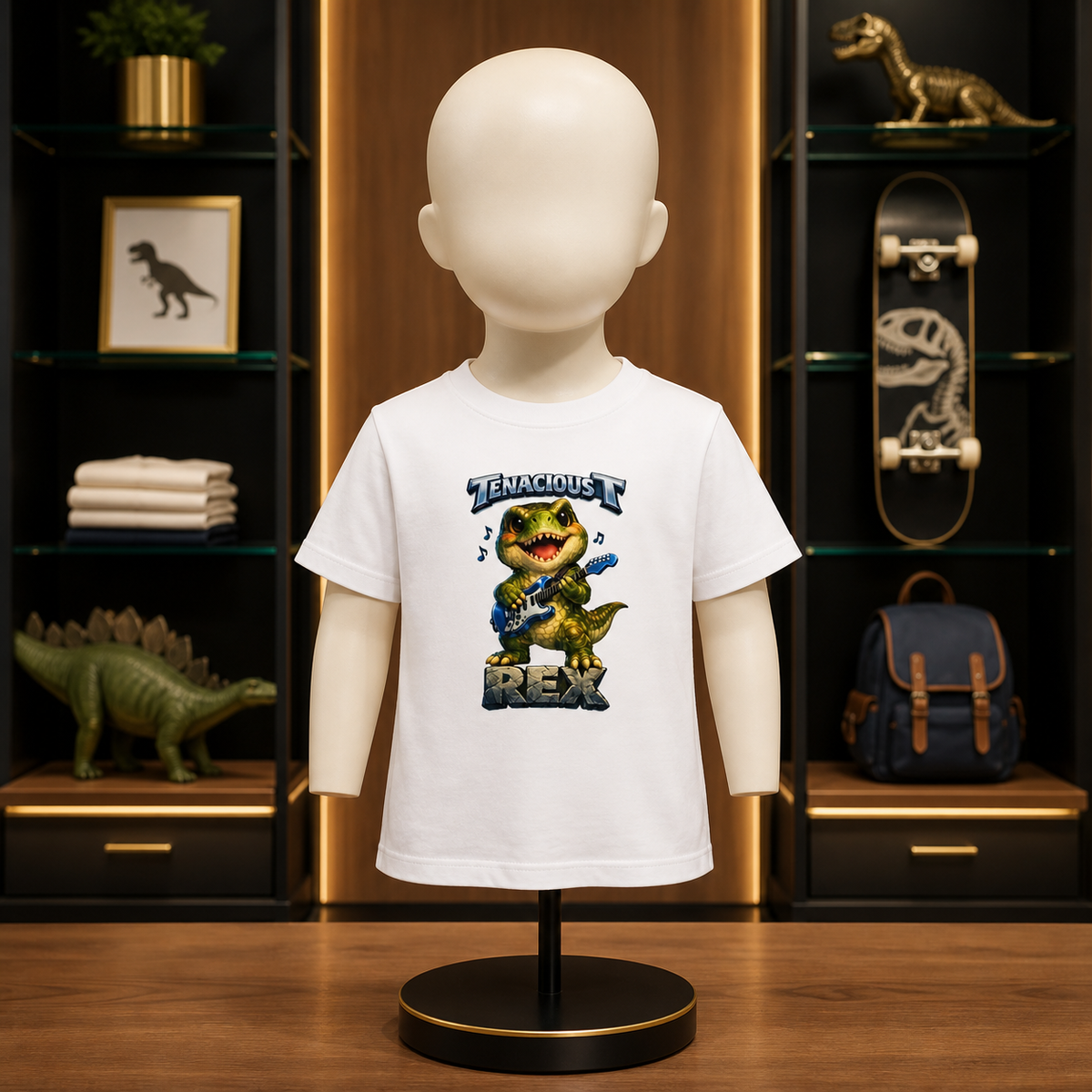 Tenacious T - Rex Kids jersey t-shirt