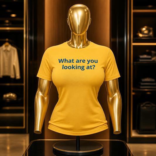 What Are You Looking At? Funny Graphic Tee