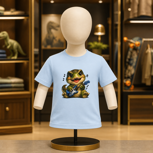 Rockin' T-Rex Kids Jersey T-Shirt