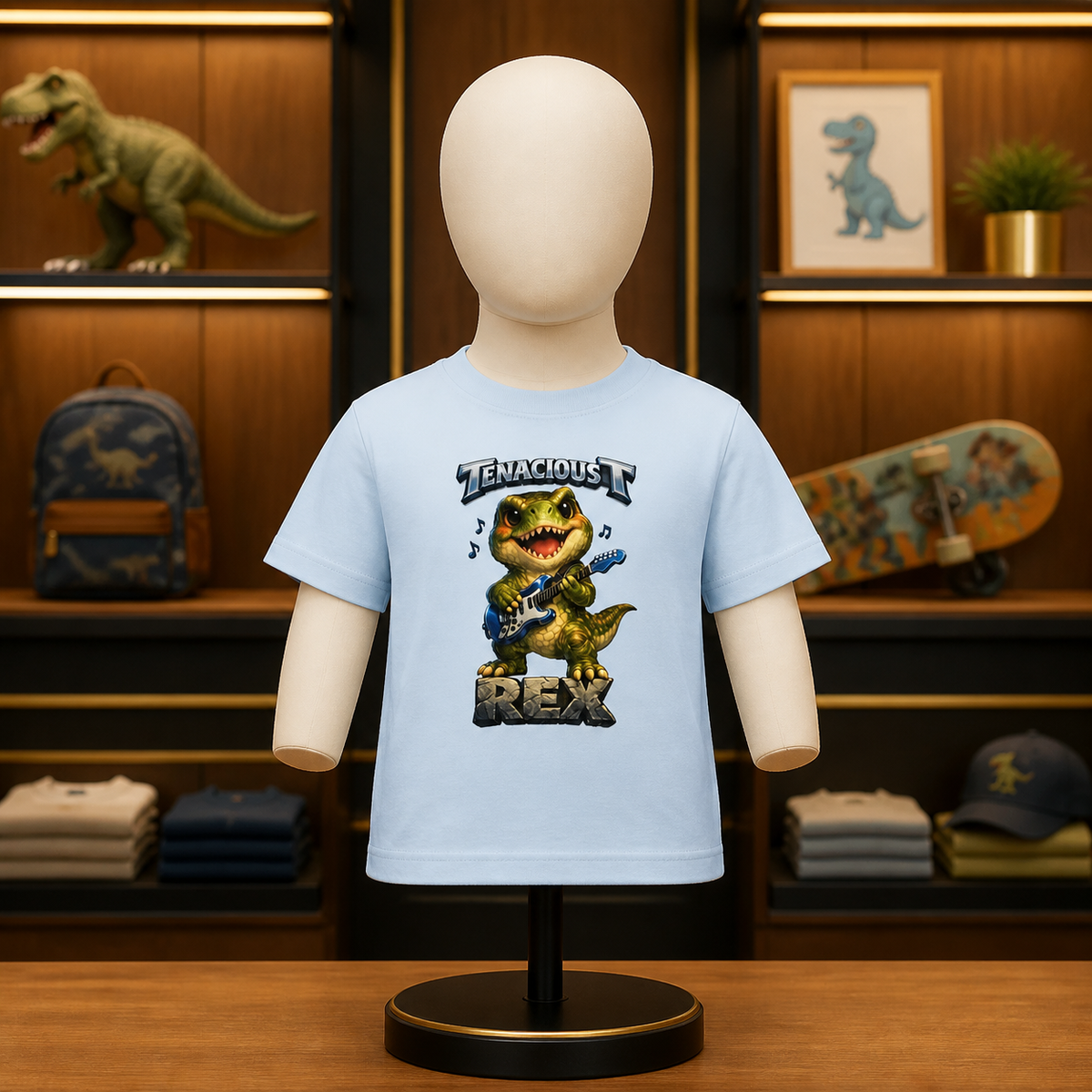 Tenacious T - Rex Kids jersey t-shirt