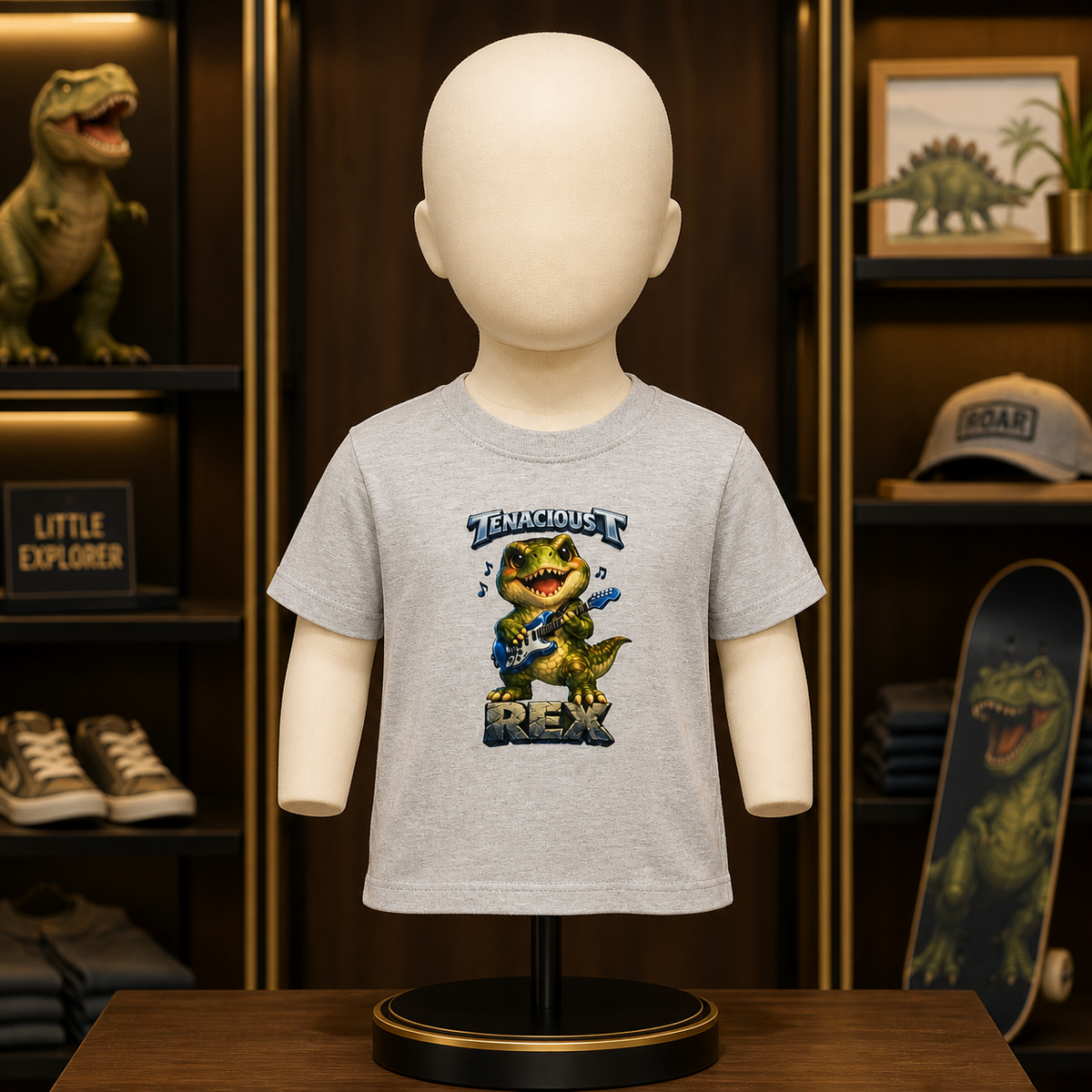 Tenacious T - Rex Kids jersey t-shirt