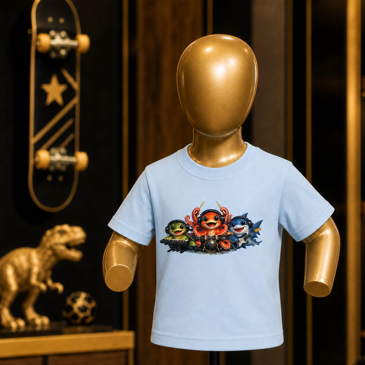 Baby Ocean Commotion Toddler jersey t-shirt