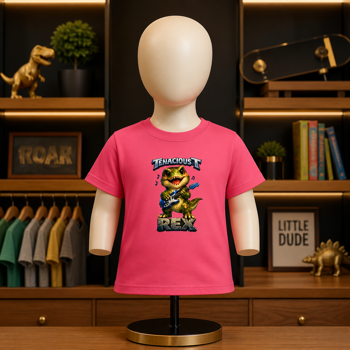 Tenacious T - Rex Kids jersey t-shirt
