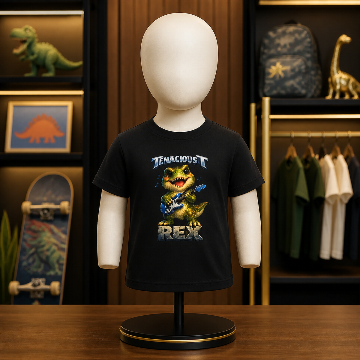 Tenacious T - Rex Kids jersey t-shirt